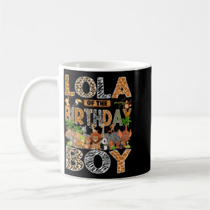 Caneca De Café Lola do Safari Zoo de Animais da Selva do Menino d