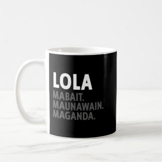 Caneca De Café Lola Filipino Grandma - Engraçado Filipino