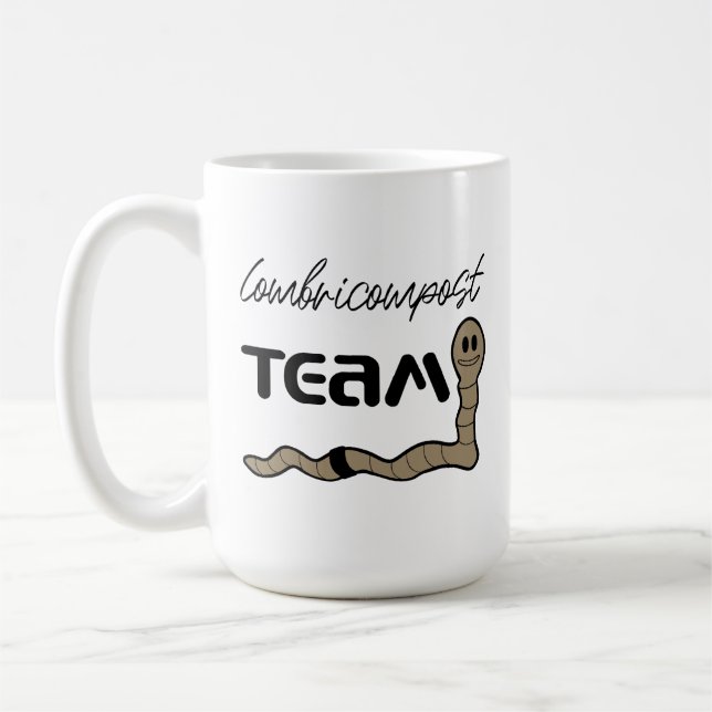 Caneca De Café Lombricompost TEAM (Esquerda)