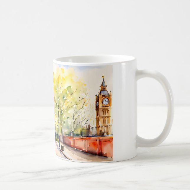 Caneca De Café London Big Ben (Direita)