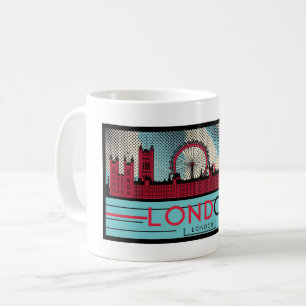 Caneca De Café London Skyline 1 Mug