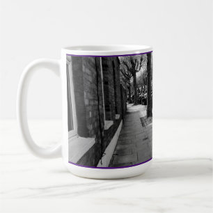 Caneca De Café London Street View England preto e branco