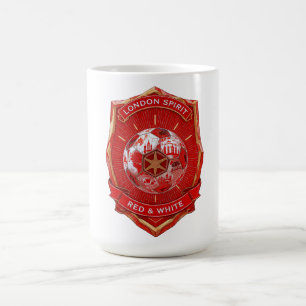 Caneca De Café Londres é Vermelha, Patrimônio de Londres. Present