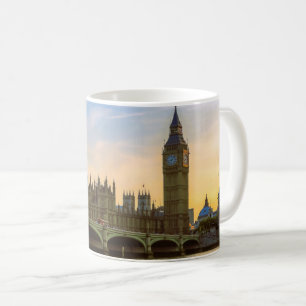 Caneca De Café Londres Inglaterra Reino Unido Parlamento