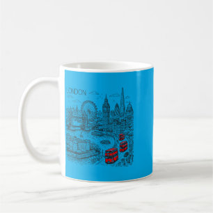 Caneca De Café Londres Inglaterra Viagem Encontro Em Londres