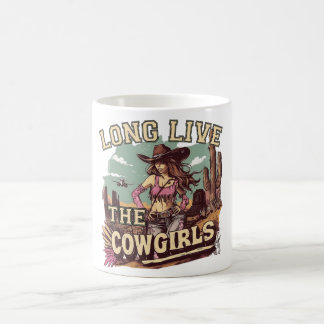 Caneca De Café Long live the cowgirl