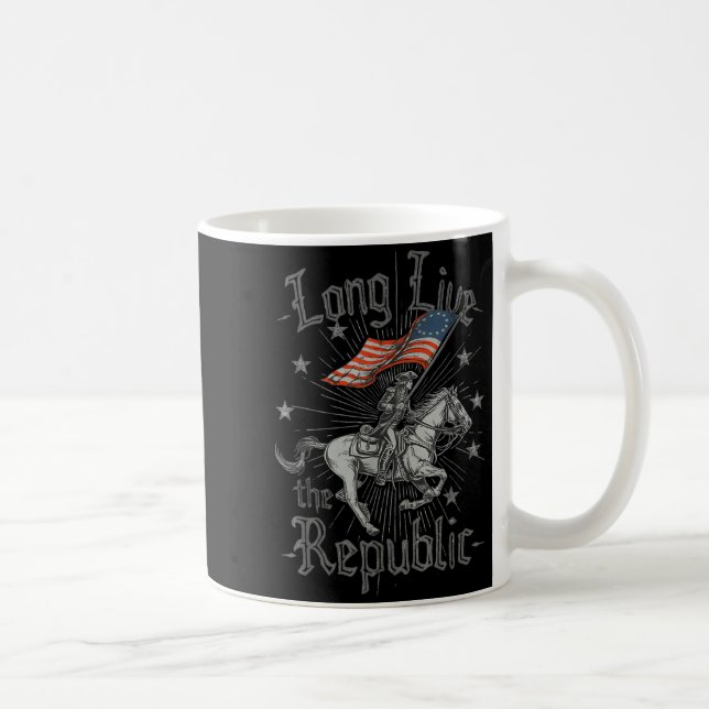 Caneca De Café Long Live The Republic Us  (Direita)