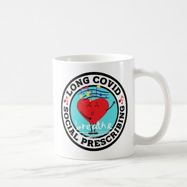 Caneca De Café Longa Cúpula - Prescrição Social (Direita)