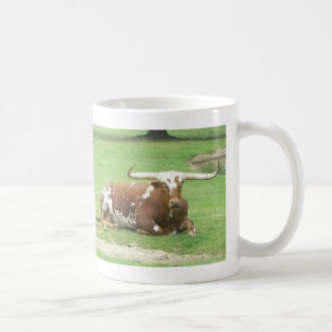 Caneca De Café Longhorn Mug