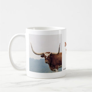 Caneca De Café LonghornMug-personalize
