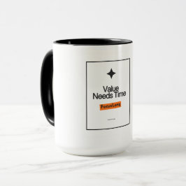 Caneca de café longo Focus – O valor precisa de te