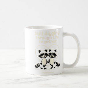Caneca De Café Lontra Casais Combinando Dia dos Namorados Anivers