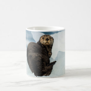 Caneca De Café Lontra do mar em repouso