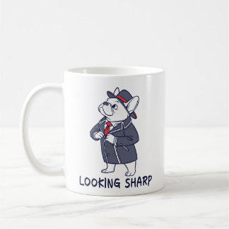 Caneca De Café Looking Sharp Dapper French Bulldog Funny Coffee M