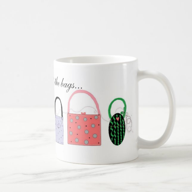 Caneca De Café Looks de designer sofisticados (Direita)