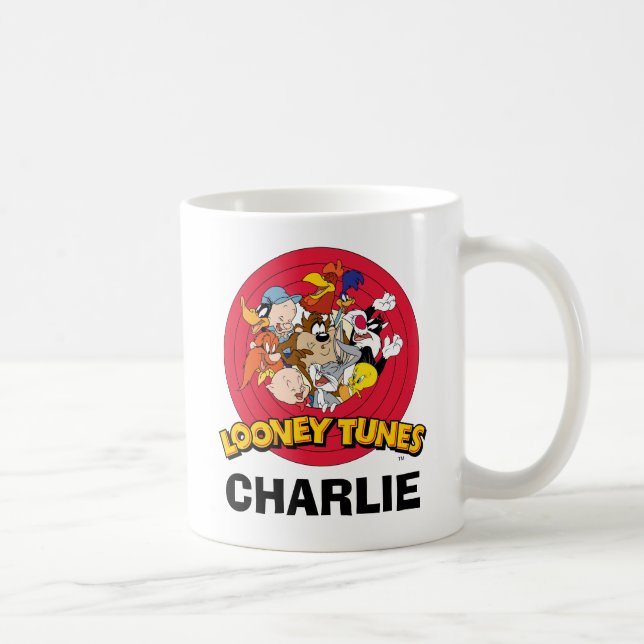 Caneca De Café LOONEY TUNES™ Character Logo (Direita)