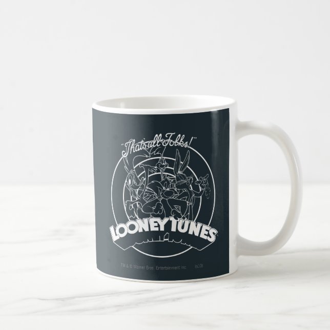CANECA DE CAFÉ LOONEY TUNES™ É TUDO GENTE!™ (Direita)