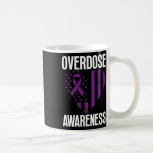 Caneca De Café Loop For Drug Vício Senwartion On American Flag