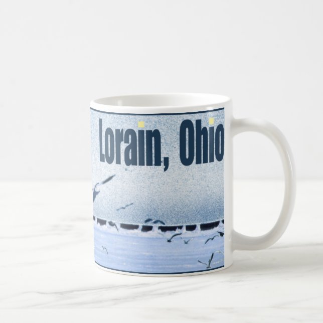 Caneca De Café Lorain, Ohio (Direita)