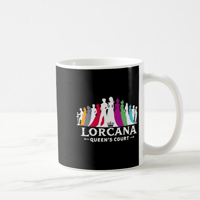 Caneca De Café Lorcana Queen's Court  (Direita)