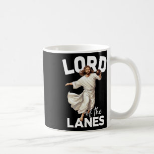 Caneca De Café Lord Lanes Funny Christian Cristo Gutter Boliche L
