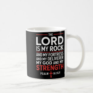 Caneca De Café Lorde É Meu Evangelho Cristão De Rocha Reze Bíblia