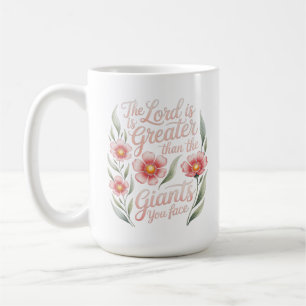 Caneca De Café Lorde Grande Que Gigantes Você Enfrenta Cristão Fl