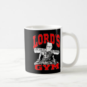 Caneca De Café Lords Gym - Senhor O Pecado Do Mundo Jesus