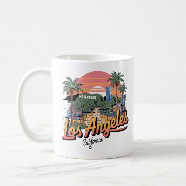 Caneca De Café Los Angeles (Esquerda)