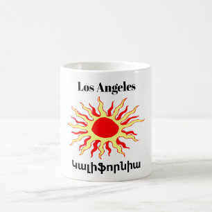 Caneca De Café Los Angeles,Կ ա ի ֆ ո լ ն ր ի ա Bean Café
