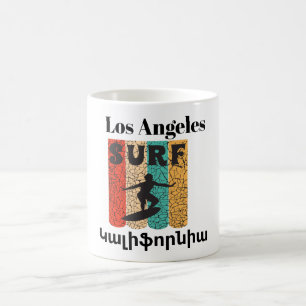 Caneca De Café Los Angeles,Կ ա ի ֆ ո լ ր ն ի ա Coffee Mug