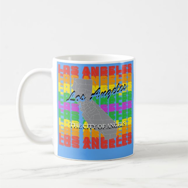 Caneca De Café Los Angeles coffee mug  (Esquerda)