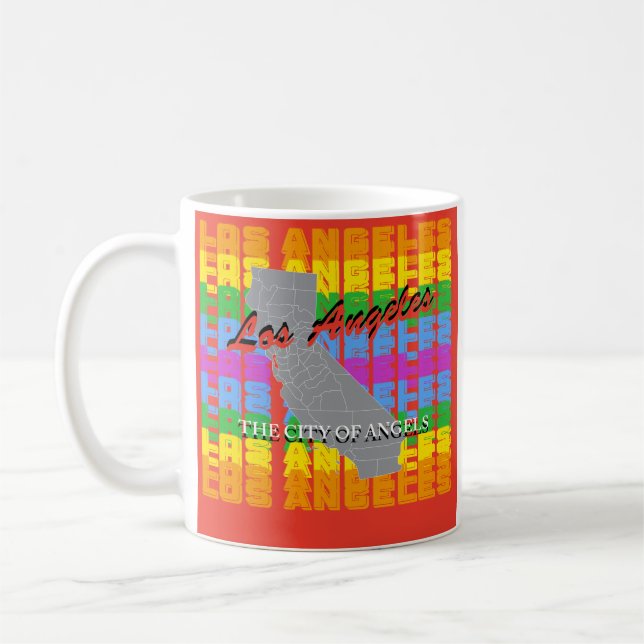 Caneca De Café Los Angeles coffee mug  (Esquerda)