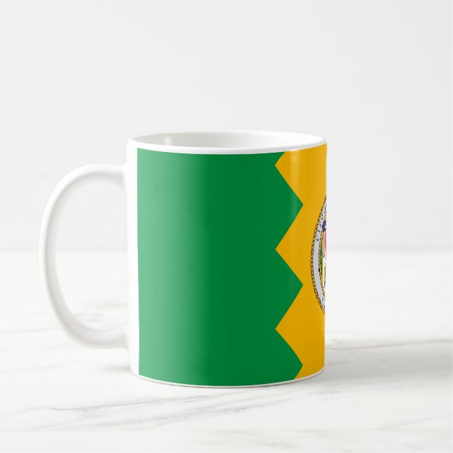 Caneca De Café Los Angeles Flag (Esquerda)