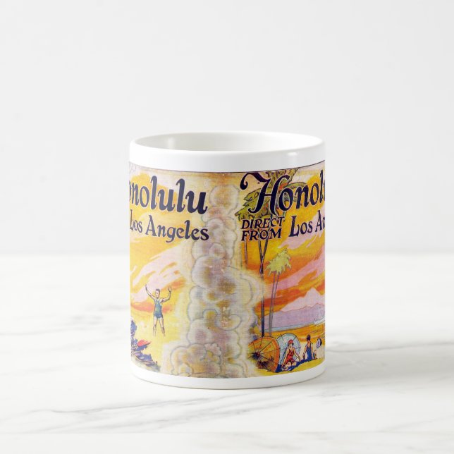 Caneca De Café Los Angeles - Navios de guerra honolulu (Centro)