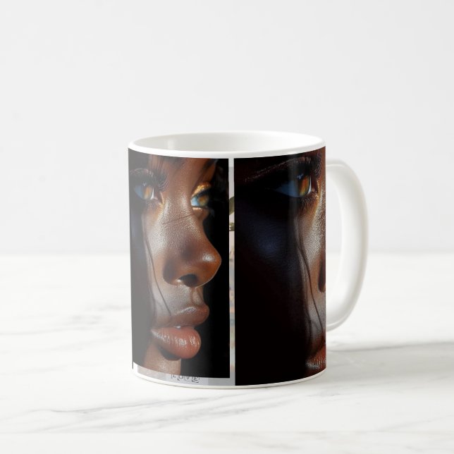 Caneca De Café lot d'étiquettes pour bocaux (Frente Esquerda)