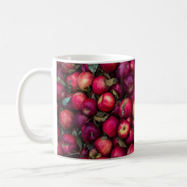 Caneca De Café Lote de maçã vermelha (Esquerda)