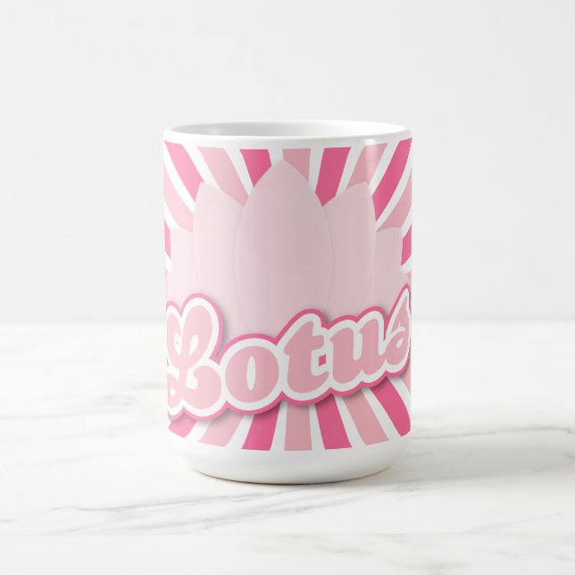Caneca De Café Lótus Flor de Rosa (Centro)