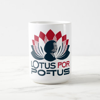 Caneca De Café Lotus para POTUS Kamala Harris 2024