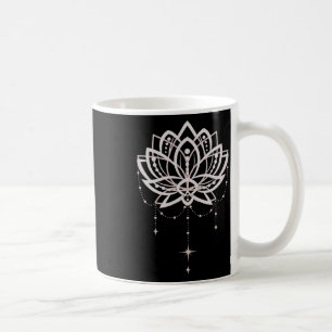 Caneca De Café Lótus Yoga Namaste Flor de Lírio Gráfico