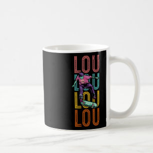 Caneca De Café Lou Skate personalizado Hob