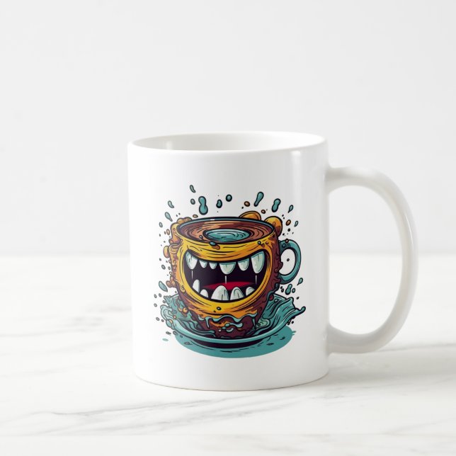Caneca de café louca (Direita)