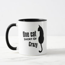 Caneca de café louca da senhora Engraçado Meow do