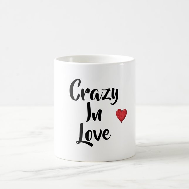 Caneca De Café Louca de Amor   (Centro)