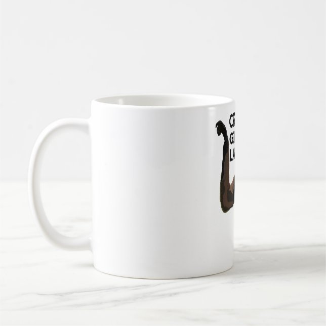 Caneca De Café Louca Lady Gibbon (Esquerda)