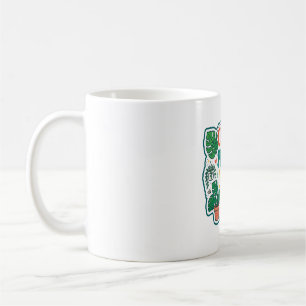 Caneca De Café Louca por Plantas Senhora Presente Divertido de Ca