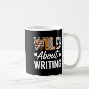 Caneca De Café Louco por Escrever para Escritores Criativos Diver