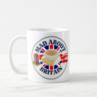 Caneca De Café Louco Sobre A Grã-Bretanha