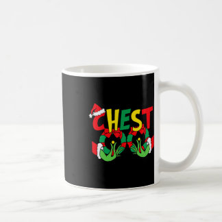Caneca De Café Loucos De Peito Correspondendo Castanhas Engraçada