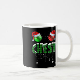 Caneca De Café Loucos do tórax Casais de Natal Correspondentes 2